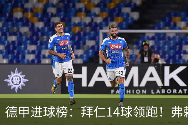 德甲进球榜：拜仁14球领跑！弗赖堡12球第2！汉堡2球垫底！