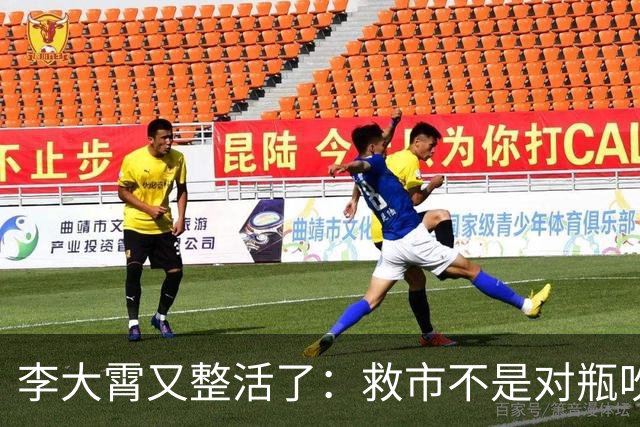 李大霄又整活了：救市不是对瓶吹，是“养生式抿两口”！
